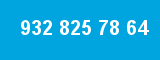 932 825 78 64 932 825 78 64